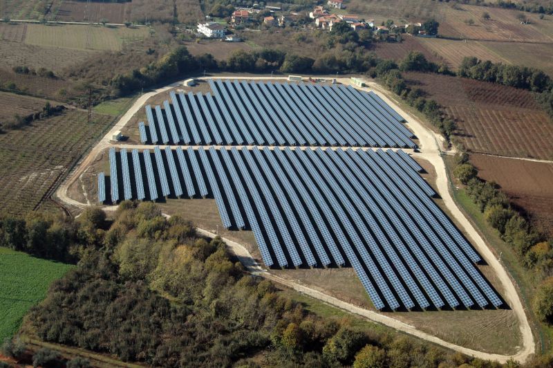 Esempio di un impianto a larga scala