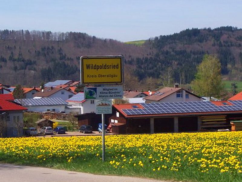 Wildpoldsried &egrave; un piccolo centro della Baviera 500% rinnovabile