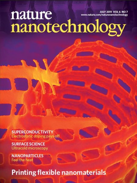 L'immagine ritrae la copertina della rivista nature