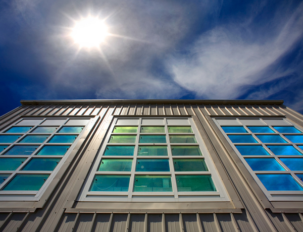 Smart Windows applicate a un edificio