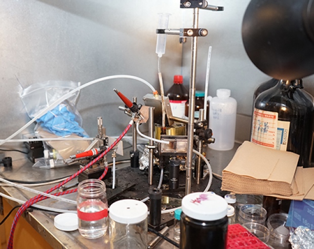 Il laboratorio di ricerca
