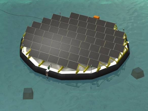 Il fotovoltaico galleggia