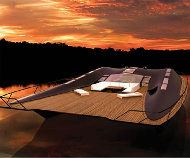 Lo yacht fotovoltaico Arkki