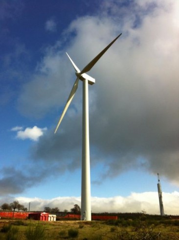 Turbine eoliche impianto Bagalati