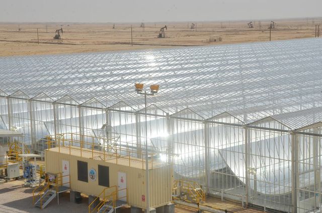 Glasspoint realizza un enorme impianto fotovoltaico nell'Oman