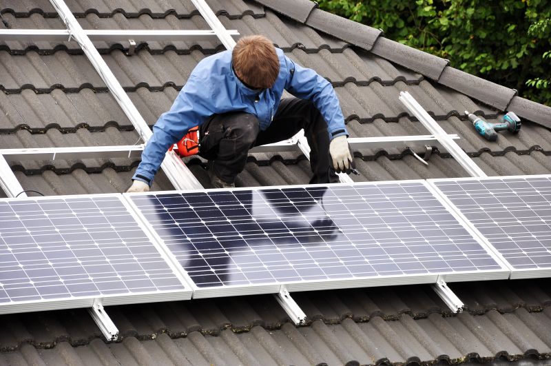 Istallazione di moduli fotovoltaici