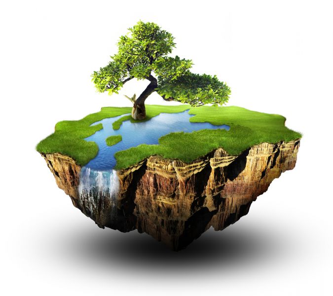 Immagine rappresentativa di un mondo pi&ugrave; eco-sostenibile