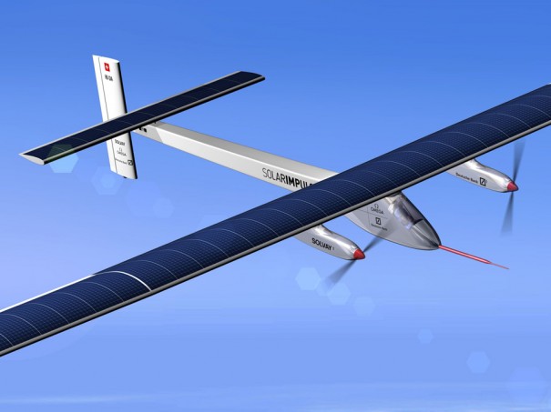 Solar Impulse ha migliaia di celle solari sulle ali