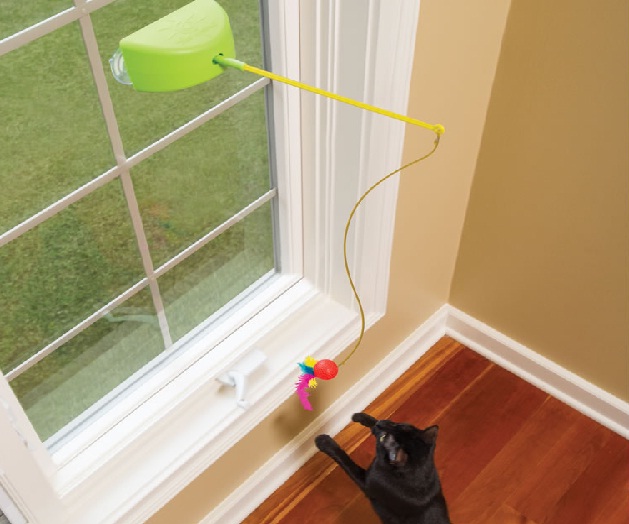 Il gioco solare per gatti Solar Powered Cat Tantalizer