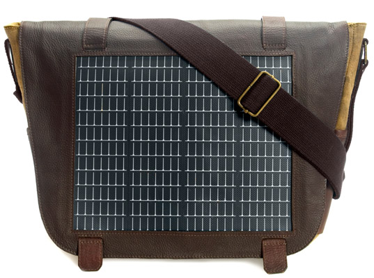Zaino o borsa solare con pannelli solari integrati